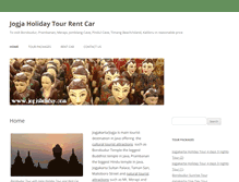 Tablet Screenshot of jogjaholiday.com